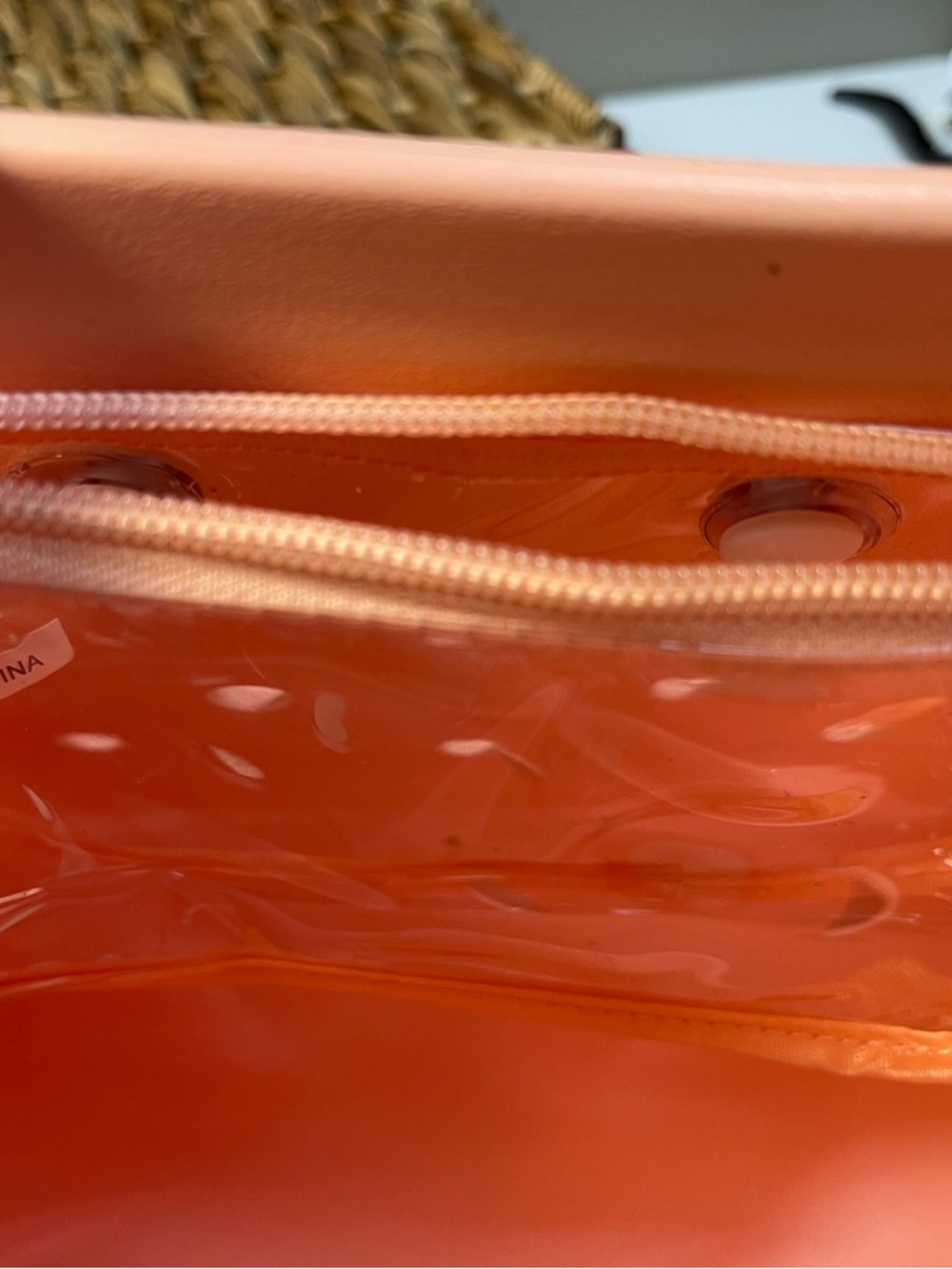 BOGG BAG Coral Pink Tote with Bow Accent - Picture 4 of 7